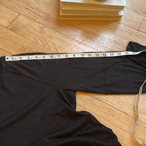 Banana Republic Black Sweater Bell Sleeve - Picture 8 of 10